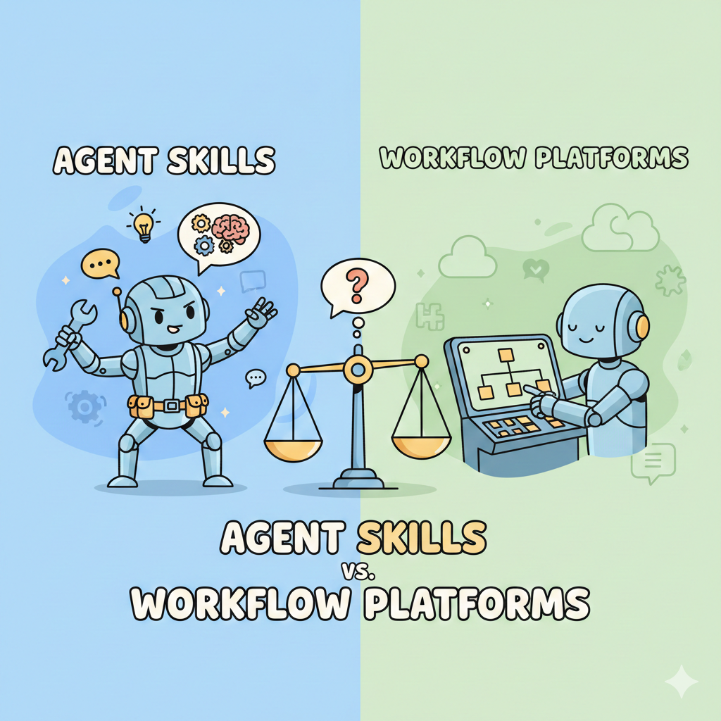 Agent Skills vs. Workflow Platforms: Which One Should You Actually Use?
